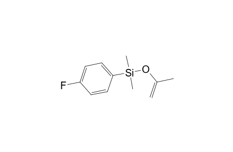 (4-Fluorophenyl)(isopropenyloxy)dimethylsilane