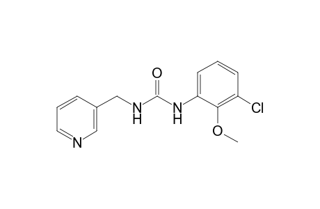 1-(3-chloro-2-methoxyphenyl)-3-[(3-pyridyl)methyl]urea