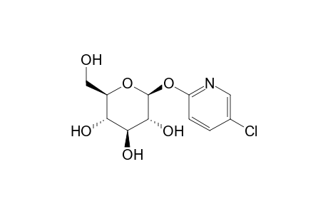 5-chloro-2-(beta-D-glucopyranosyloxy)pyridine