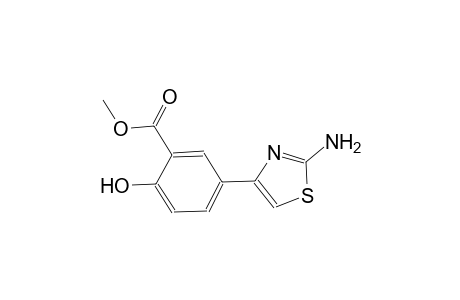 Benzoic acid, 3-(2-amino-4-thiazolyl)-4-hydroxy-, methyl ester