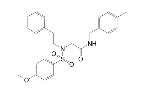 acetamide, 2-[[(4-methoxyphenyl)sulfonyl](2-phenylethyl)amino]-N-[(4-methylphenyl)methyl]-