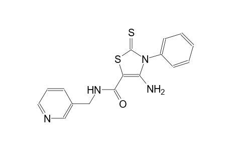 5-thiazolecarboxamide, 4-amino-2,3-dihydro-3-phenyl-N-(3-pyridinylmethyl)-2-thioxo-