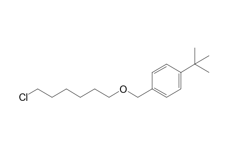 Benzene, 1-[[(6-chlorohexyl)oxy]methyl]-4-(1,1-dimethylethyl)-
