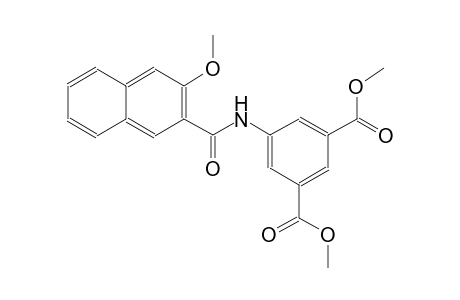 1,3-benzenedicarboxylic acid, 5-[[(3-methoxy-2-naphthalenyl)carbonyl]amino]-, dimethyl ester