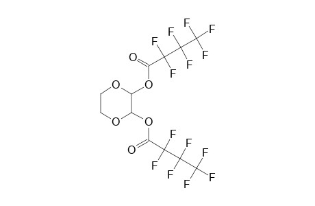 1,4-Dioxane-2,3-diol, bis(heptafluorobutyrate)