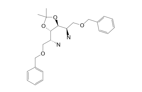 2,5-DIAMINO-1,6-DI-O-BENZYL-2,5-DIDEOXY-3,4-O-METHYLETHYLIDENE-D-MANNITOL