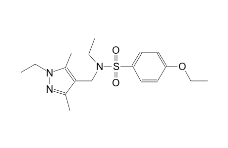 benzenesulfonamide, 4-ethoxy-N-ethyl-N-[(1-ethyl-3,5-dimethyl-1H-pyrazol-4-yl)methyl]-