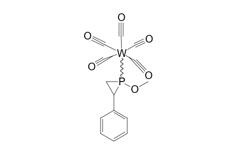 (1-Methoxy-2-phenylphosphirane)pentacarbonyltungsten