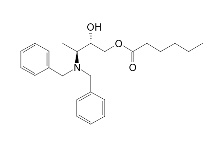 (2S,3S)-O1-Hexanoyl-3-dibenzylaminobutane-1,2-diol