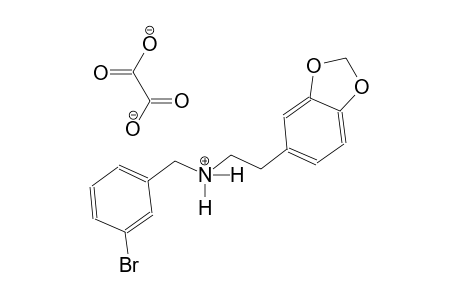 2-(benzo[d][1,3]dioxol-5-yl)-N-(3-bromobenzyl)ethanaminium oxalate