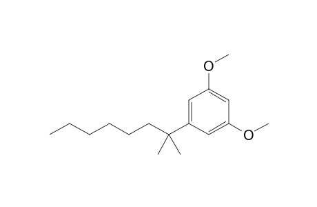 5-(1,1-Dimethylheptyl)-1,3-dimethoxybenzene