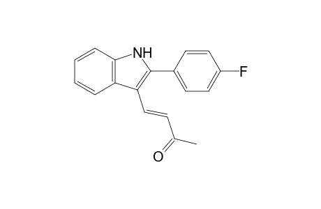 (3E)-4-[2-(4-Fluorophenyl)-1H-indol-3-yl]but-3-en-2-one