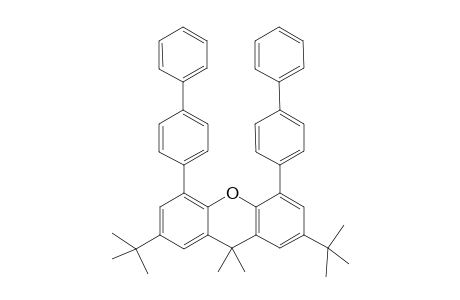 4,5-Di(4-biphenyl)-2,7-di-tert-butyl-9,9-dimethyl-9H-xanthene