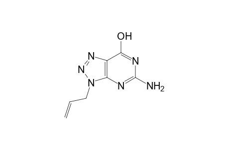 5-Amino-3-(2-ethenyl)-3H-1,2,3-triazolo[4,5-d]pyrimidin-7-ol
