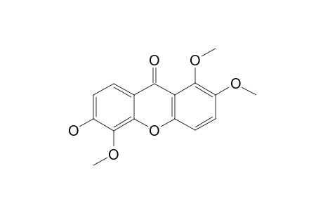 6-HYDROXY-1,2,5-TRIMETHOXYXANTHONE