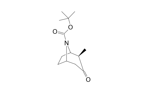 (2R)-tert-Butyl 2-Methyl-3-oxo-8-azabicyclo[3.2.1]octane-8-carboxylate