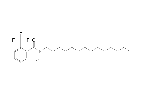 Benzamide, 2-trifluoromethyl-N-ethyl-N-tetradecyl-