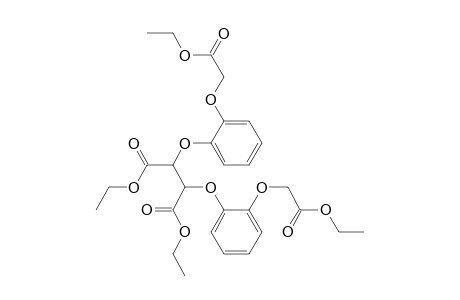 Butanedioic acid, 2,3-bis[2-(2-ethoxy-2-oxoethoxy)phenoxy]-, diethyl ester