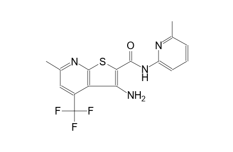 thieno[2,3-b]pyridine-2-carboxamide, 3-amino-6-methyl-N-(6-methyl-2-pyridinyl)-4-(trifluoromethyl)-