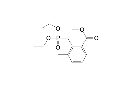 Diethyl (2-methoxycarbonyl-6-methylbenzyl)phosphonate