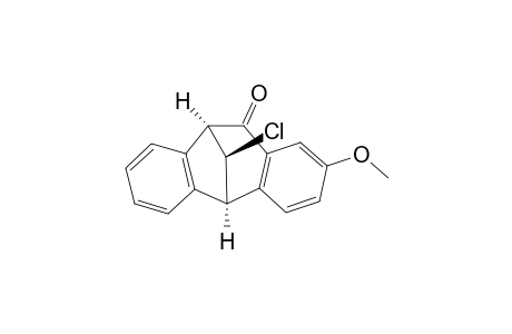 5,10-Methano-5H-dibenzo[a,d]cyclohepten-11(10H)-one, 12-chloro-2-methoxy-, (5.alpha.,10.alpha.,12S*)-