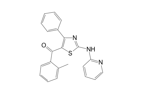 (4-Phenyl-2-(pyridin-2-yl amino) thiazol-5-yl)(o-tolyl)methanone