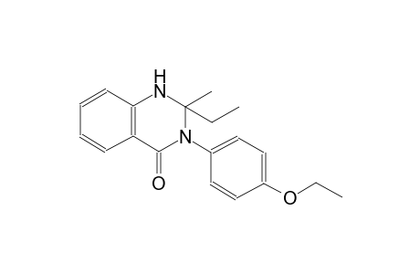 4(1H)-quinazolinone, 3-(4-ethoxyphenyl)-2-ethyl-2,3-dihydro-2-methyl-