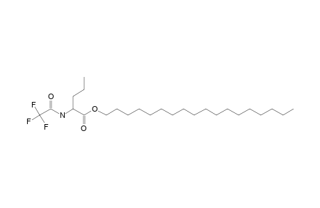 L-Norvaline, N-trifluoroacetyl-, octadecyl ester