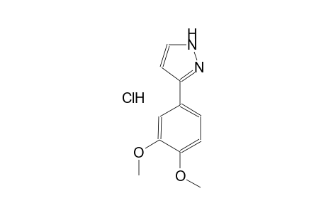 1H-pyrazole, 3-(3,4-dimethoxyphenyl)-, monohydrochloride