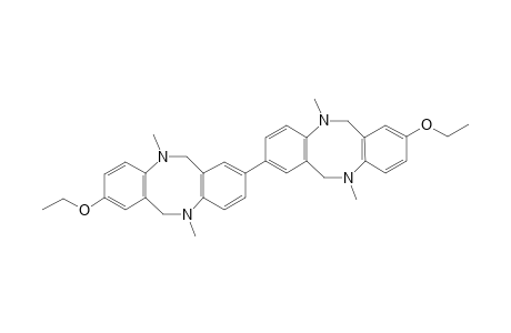 8,8'-Bis-5,11-Dimethyl-5,6,11,12-tetrahydro-2-ethoxydibenzo[b,f][1,5]diazocine