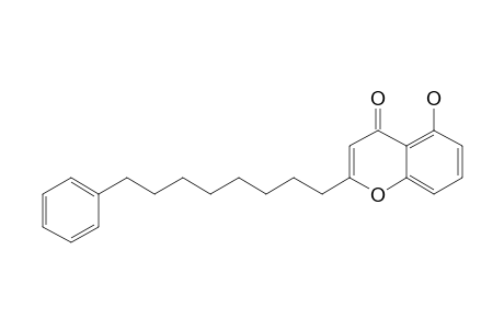 5-HYDROXY-2-(8'-PHENYLOCTYL)-4H-BENZOPYRAN-4-ONE(CASTANONE)