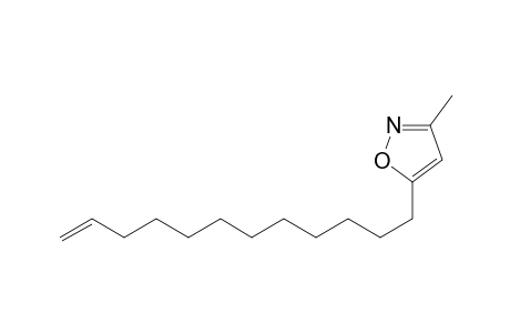 5-(11-Dodecenyl)-3-methylisoxazole