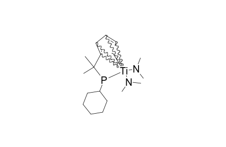 BIS-(DIMETHYLAMIDO)-[ETA-(5):KAPPA-P-1-(P-CYCLOHEXYLPHOSPHIDO)-1-METHYLETHYLCYCLOPENTADIENYL]-TITANIUM