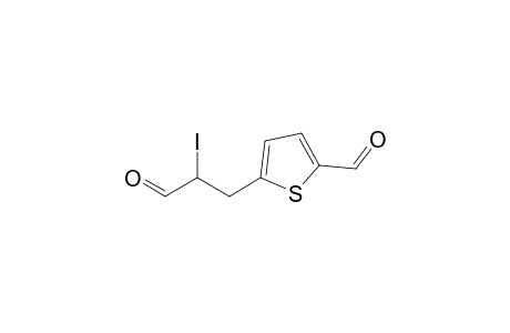 5-(2'-Formyl-2'-iodoethyl)thiophene-2-carbaldehyde