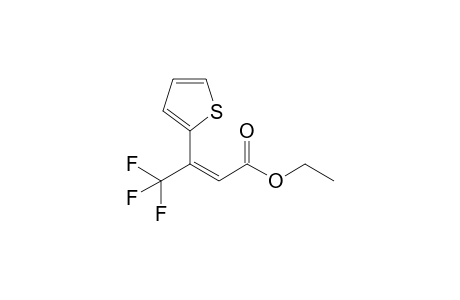 (Z)-4,4,4-trifluoro-3-(2-thienyl)but-2-enoic acid ethyl ester