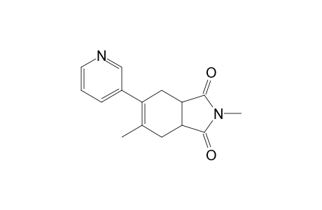 2,5-Dimethyl-6-pyridin-3-yl-3a,4,7,7a-tetrahydroisoindole-1,3-dione