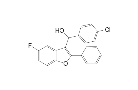(4-chlorophenyl)(5-fluoro-2-phenylbenzofuran-3-yl)methanol