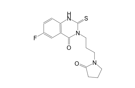 4(1H)-quinazolinone, 6-fluoro-2,3-dihydro-3-[3-(2-oxo-1-pyrrolidinyl)propyl]-2-thioxo-