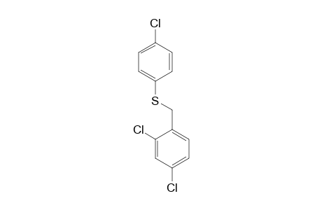 Benzene, 2,4-dichloro-1-[[(4-chlorophenyl)thio]methyl]-