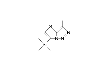 3-Methyl-6-trimethylsilyl-1,2,3-triazolo(5,1-B)thiazole