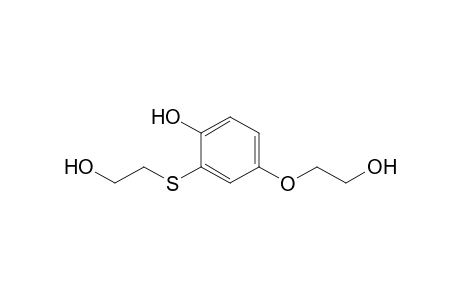 2-[4-Hydroxy-3-(2-hydroxyethylthio)phenoxy]ethanol