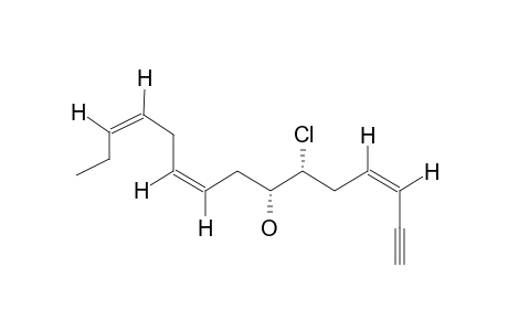 PREROGIOLOXEPANE;(7R,3Z,9Z,12Z)-6-CHLOROPENTADECA-3,9,12-TRIEN-1-YL-7-OL