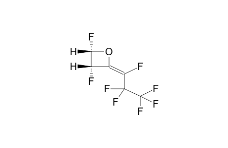 (Z)-2-HEXAFLUOROPROPYLIDENE-CIS-3,4-DIFLUOROOXETANE