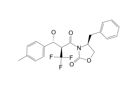 (4-S)-BENZYL-3-[(2-S,3-S)-3-HYDROXY-3-(4-METHYLPHENYL)-2-(TRIFLUOROMETHYL)-PROPANOYL]-OXAZOLIDIN-2-ONE