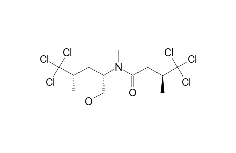 (3S)-4,4,4-trichloro-N,3-dimethyl-N-[(1S,3S)-4,4,4-trichloro-3-methyl-1-methylol-butyl]butyramide
