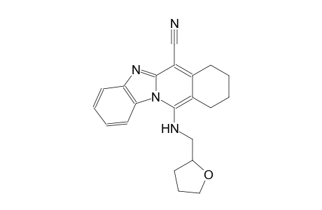 11-[(tetrahydro-2-furanylmethyl)amino]-7,8,9,10-tetrahydrobenzimidazo[1,2-b]isoquinoline-6-carbonitrile