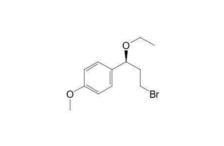 1-[(1S)-3-bromo-1-ethoxy-propyl]-4-methoxy-benzene