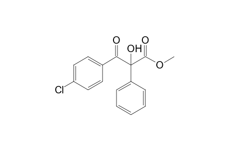 Methyl 3-(4-chlorophenyl)-2-hydroxy-3-oxo-2-phenylpropanoate