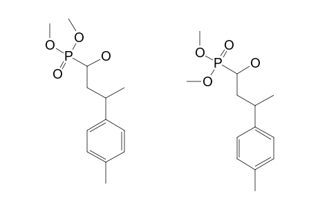 (+/-)-DIMETHYL-[1-HYDROXY-3-(PARA-TOLYL)-BUTYL]-PHOSPHONATE