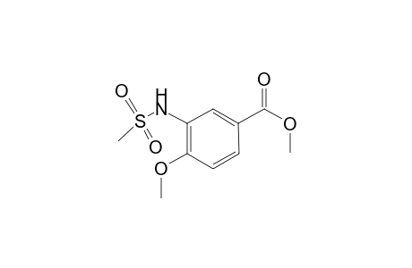 Benzoic acid, 4-methoxy-3-[(methylsulfonyl)amino]-, methyl ester